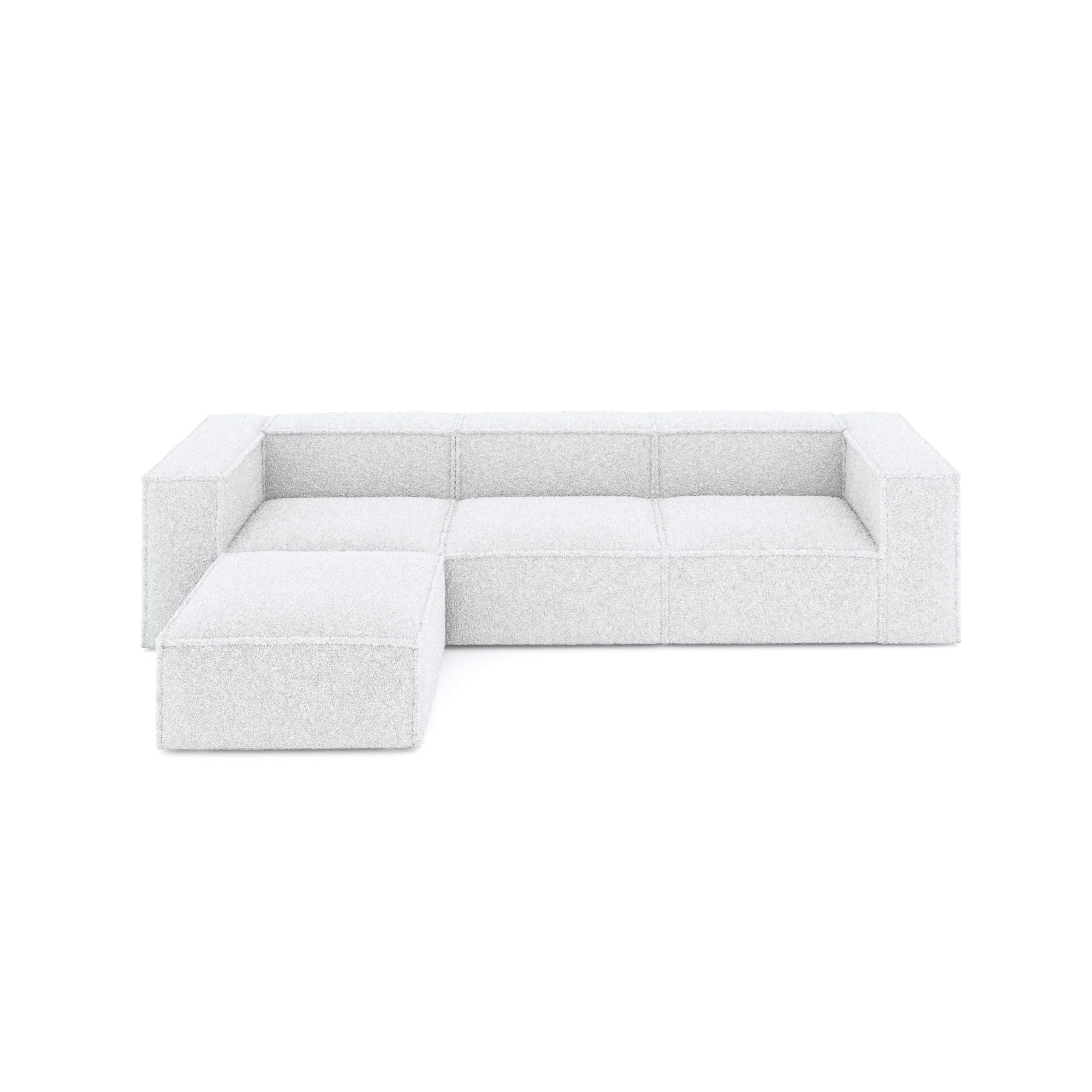Divano modulare Sewilla (4-Posti) con pouf