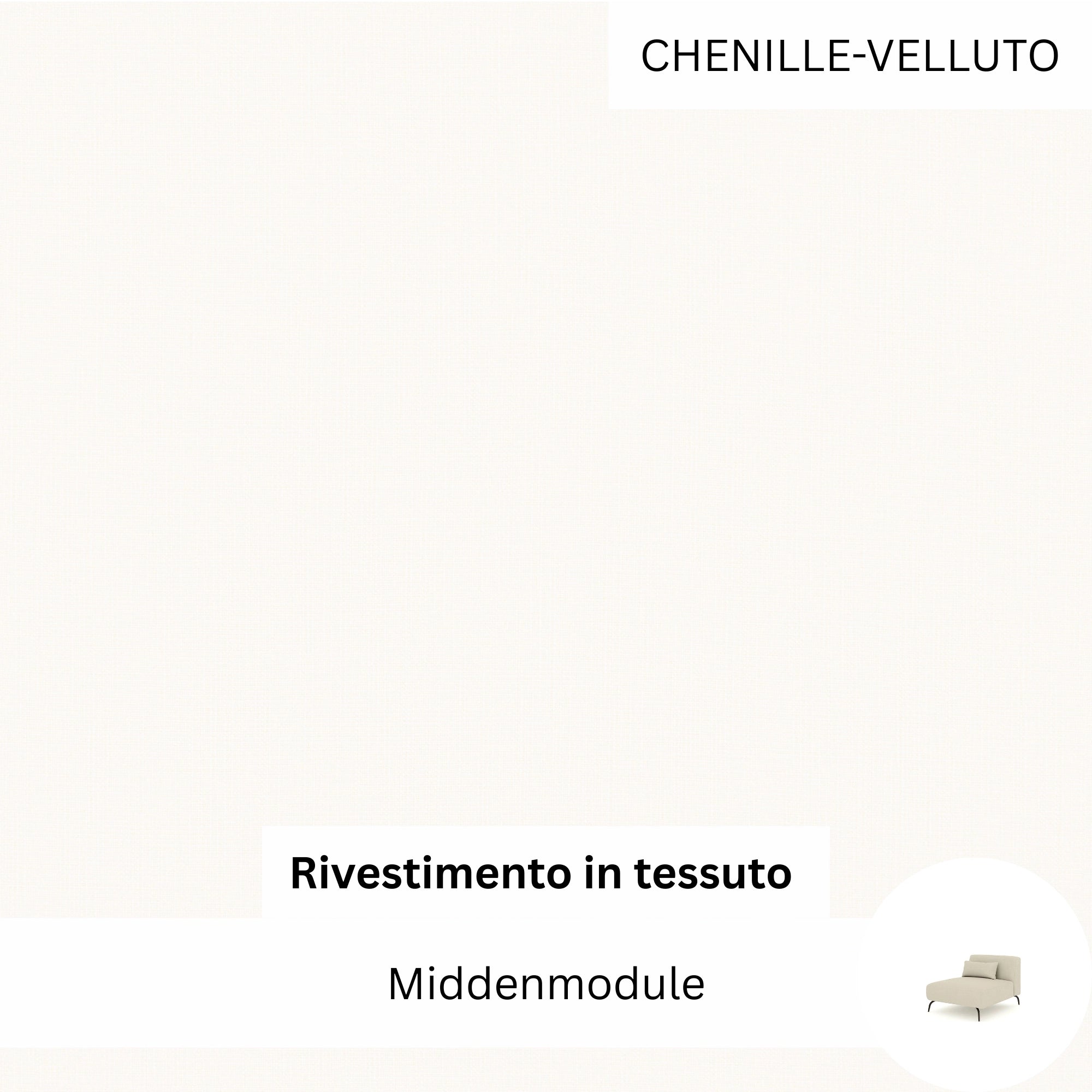 Rivestimento in tessuto - Modulo centrale Ventora Lift