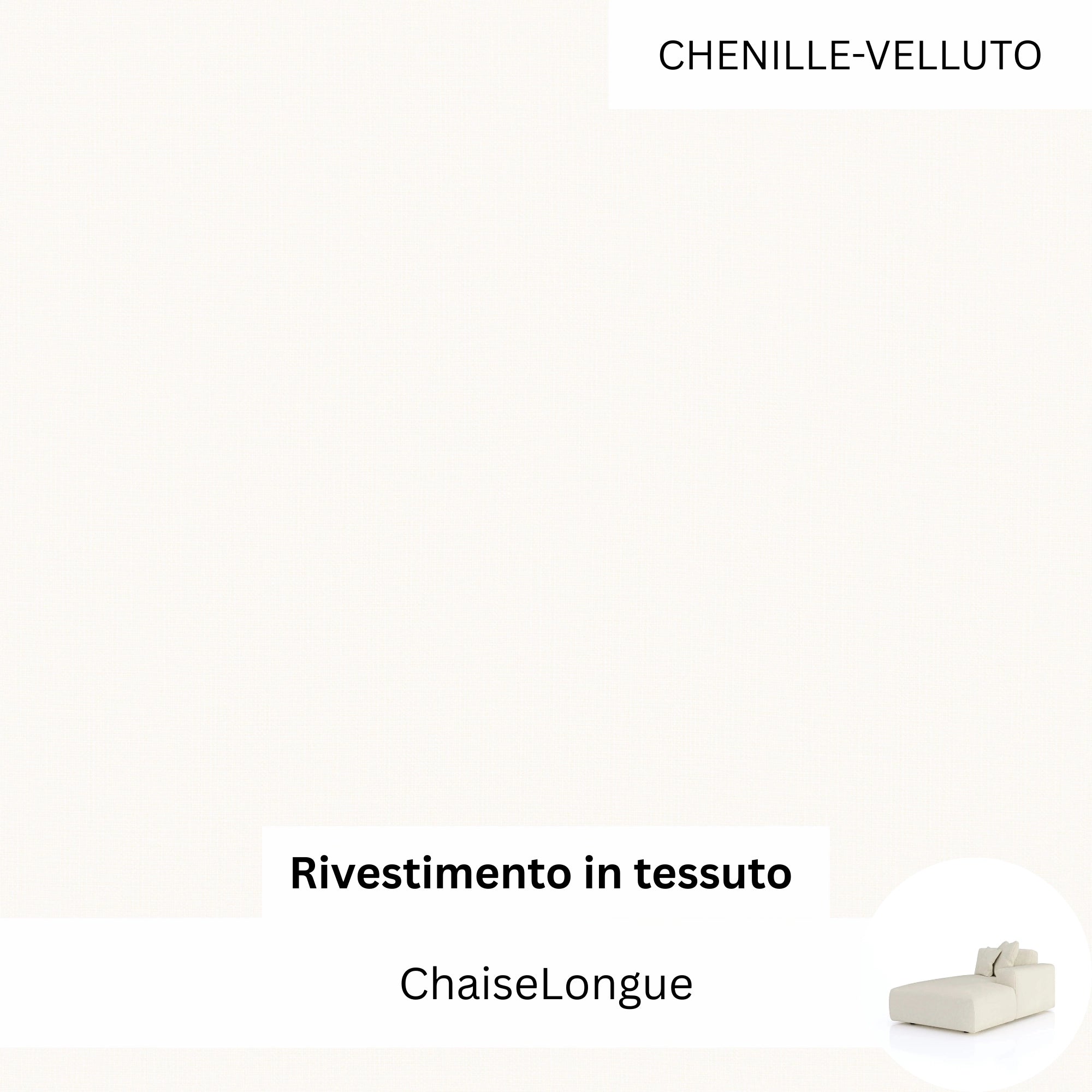 Stoffbezug - ChaiseLong Ventora (rechts)