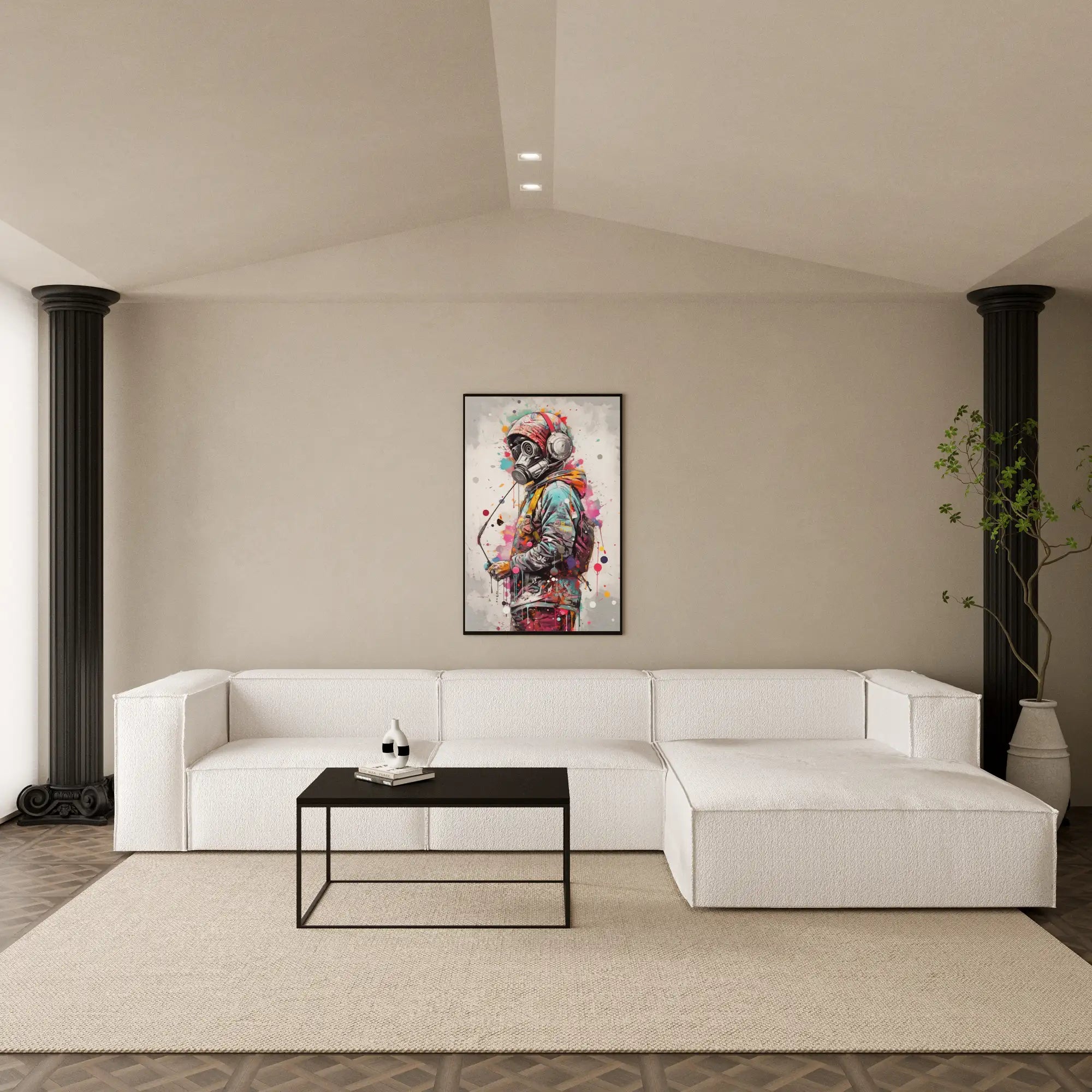 Divano modulare ad L Sewilla