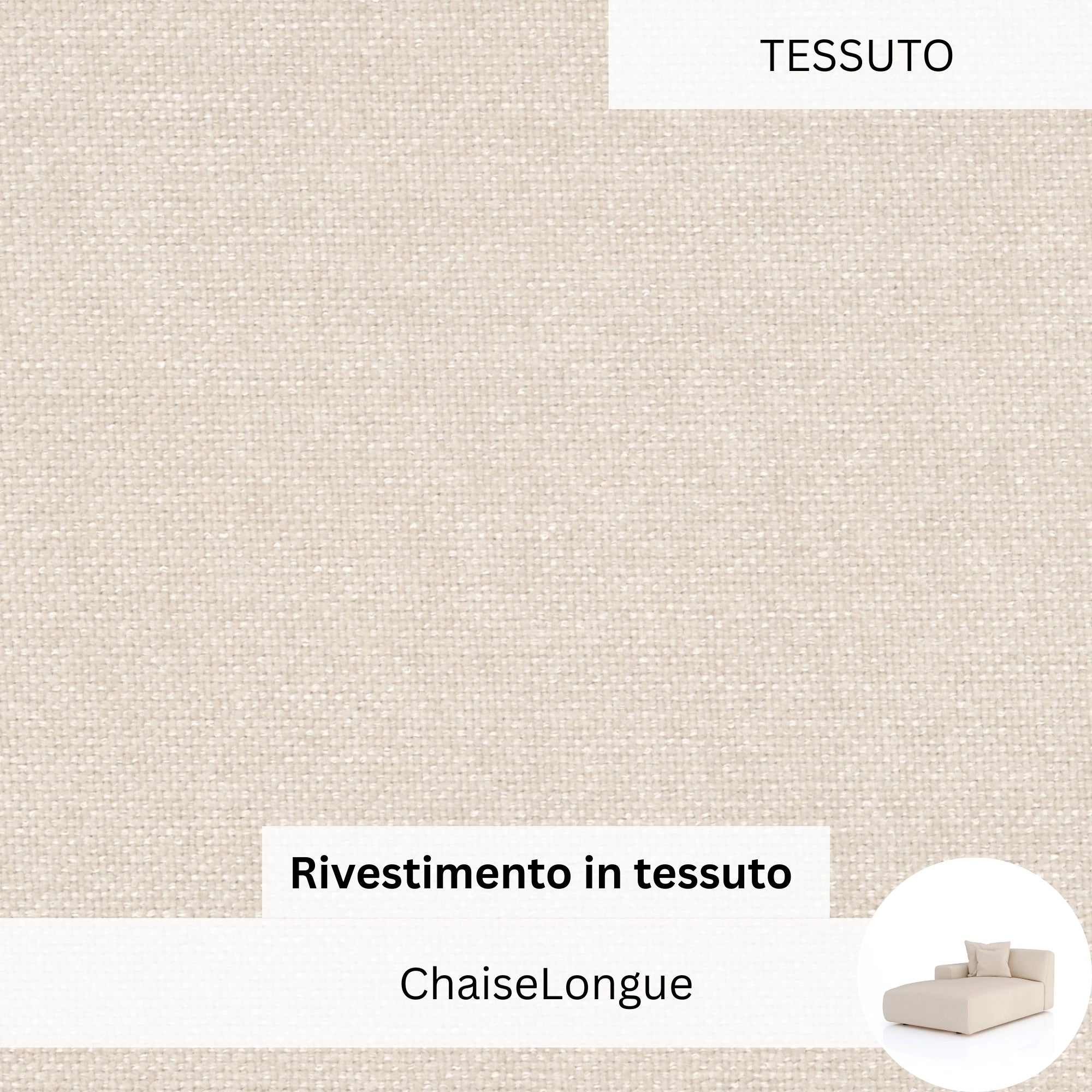 Stoffbezug - ChaiseLong Ventora (links)