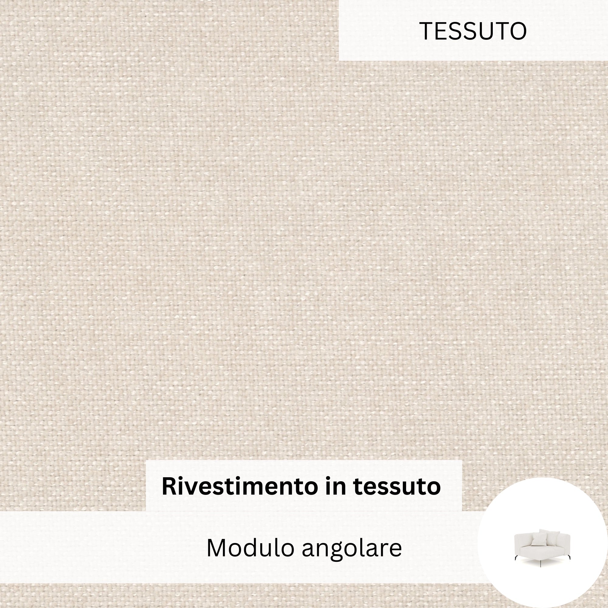 Rivestimento in tessuto - Modulo angolare Ventora Lift