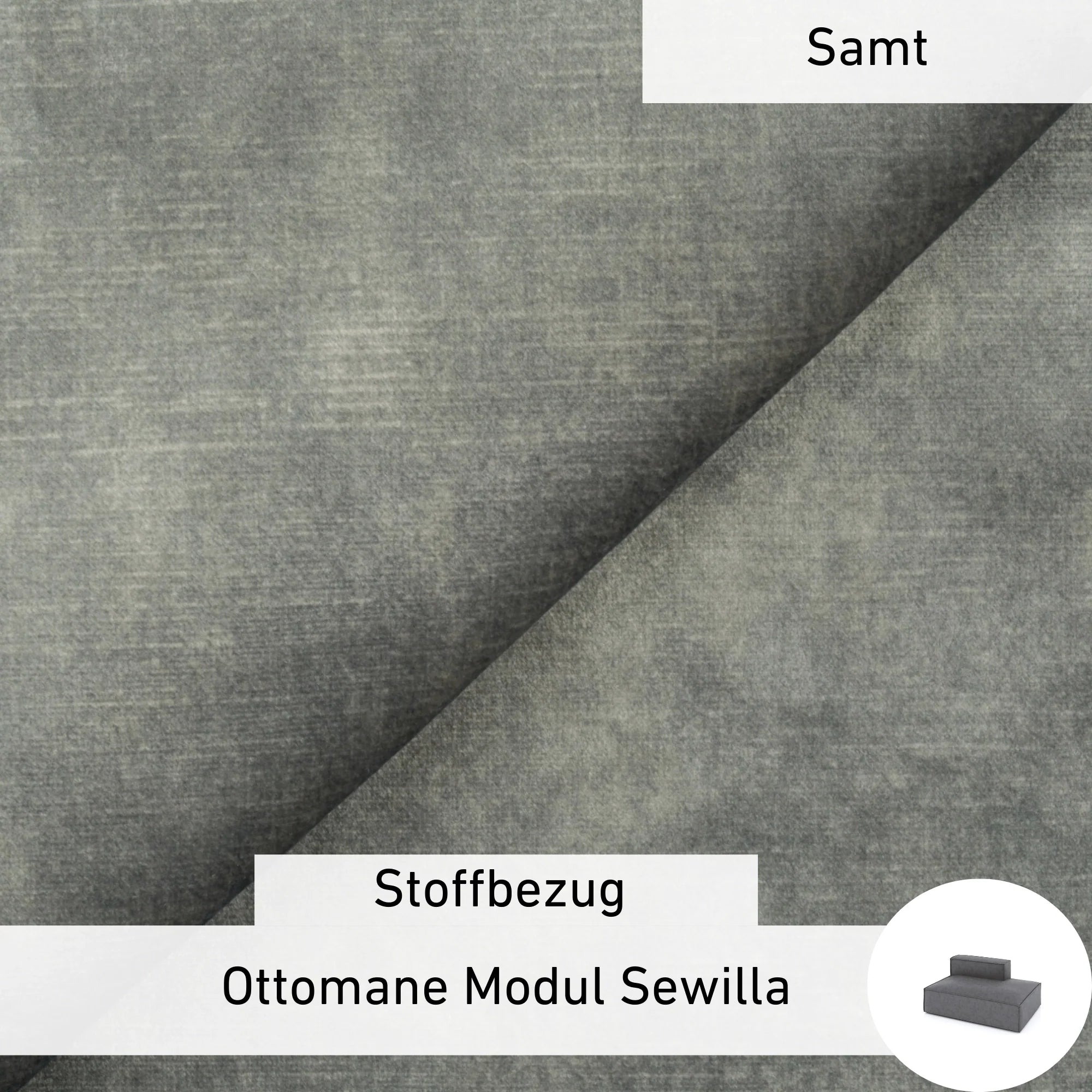 Rivestimento in tessuto - Ottomane Modul Sewilla