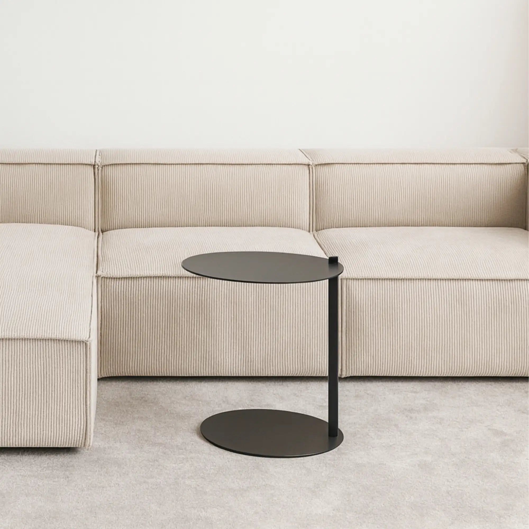 Metall Beistelltisch Varo Rund